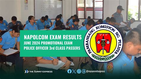 napolcom 3rd class exam result 2023|3RD CLASS PASSERS: June 2023 NAPOLCOM Promotional Exam Resu.